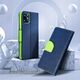 Θήκη FANCY Book για MOTOROLA MOTO G75 μπλε-λαχανί