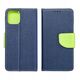 Θήκη FANCY Book για MOTOROLA MOTO G75 μπλε-λαχανί