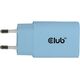 Φορτιστής Club3D Lifestyle USB-C 30Watt, 2 τεμ μπλε λιανική