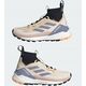 Γυναικεία παπούτσια πεζοπορίας adidas TERREX Free Hiker 2 - πορτοκαλί/άμμος/ασημί βιολετί