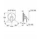 Grohe μπαταρία μπάνιου Eurosmart μαύρο ματ 194502433