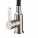 Μπαταρία κουζίνας Invena Dalis, inox/μαύρο BZ-64-043-L