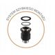 Μπαταρία κουζίνας Invena Ksanti Inox, inox/czarny BZ-37-I43-L