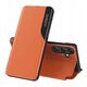 Θήκη Eco Leather View Case elegancki futerał z klapką i funkcją podstawki na Samsung Galaxy A36 - πορτοκαλί