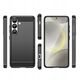 Ελαστική θήκη σιλικόνης Carbon Case για Samsung Galaxy M06 5G - μαύρο