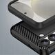 Ελαστική θήκη σιλικόνης Carbon Case για το Xiaomi Poco M7 5G - μαύρη