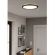 Φωτιστικό οροφής LED EGLO ROVITO-Z IP44 22.5W RGB 2700-6500K 2300lm μαύρο O39 τηλεχειριστήριο/APP