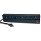 APC Basic Rack-Mount PDU - Steckdosenleiste (Rack - einbaufahig) - Wechselstrom 120 V - 2.4 kW - Eingabe, Eingang NEMA 5-20 - Ausgangsanschlusse: 10 (NEMA 5-20) - 1U - 48.3 cm (19") - 3.7 m Schnur - Schwarz - fur P/N: SMTL1000RMI2UC, SMX1000C, SMX150