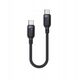 yesido Καλώδιο CA188 60W Type-C/Type-C 0.3m 3A, ΜΑΥΡΟ / CZARNY