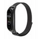 Νάιλον λουράκι για XIAOMI Mi Band 5 / 6 / 7 μαύρο (05)