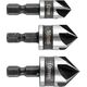 Zestaw fazowników Hex, 12, 16, 19 mm, zestaw 3 szt.
