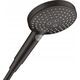 Ντους χειρός Hansgrohe Raindance Select S 120 3jet PowderRain, 26014670, μαύρο ματ