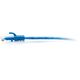 Καλώδιο δικτύου Ethernet C2G 1ft (0.3m) Cat6a χωρίς θωράκιση (UTP) Slim - Μπλε - Καλώδιο Patch - RJ-45 (M) σε RJ-45 (M) - 30 cm - 4.8 mm - UTP - CAT 6a - χωρίς γάντζο, διαμορφωμένο - Μπλε