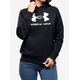 Γυναικεία μπλούζα Under Armour Rival Fleece Big Logo Hoody - μαύρο/λευκό