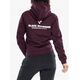Γυναικεία μπλούζα με κουκούλα Black Diamond Equipment For Alpinists PO Hoody - μπορντό