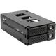 Πίσω πλαίσιο JOUJYE JJ-N-29SS15 για 2 SATA SAS I II III HDD/SSD 6,4cm/2,5Zoll έως 12Gbps Συμπεριλαμβάνονται γωνίες τοποθέτησης για θήκη 5,25Zoll