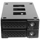 Πίσω πλαίσιο JOUJYE JJ-N-29SS15 για 2 SATA SAS I II III HDD/SSD 6,4cm/2,5Zoll έως 12Gbps Συμπεριλαμβάνονται γωνίες τοποθέτησης για θήκη 5,25Zoll