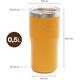 ΚΟΥΠΑ FISKARS ON-THE-GO 0.5L ΠΟΡΤΟΚΑΛΙ