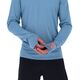 Μπλούζα τρεξίματος Inov-8 Performance Long Sleeve - μπλε γκρι/σχιστόλιθος