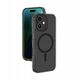 Θήκη σιλικόνης AMAZINGTHING Titan Pro Mag Case με μαγνητικό δακτύλιο για iPhone 16 Plus - μαύρο