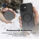 Θήκη σιλικόνης AMAZINGTHING Titan Pro Mag Case με μαγνητικό δακτύλιο για iPhone 16 - μαύρο