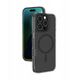 Θήκη σιλικόνης AMAZINGTHING Titan Pro Mag Case με μαγνητικό δακτύλιο για iPhone 16 Pro - μαύρο