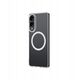 Θήκη σιλικόνης AMAZINGTHING Minimal Mag Case με μαγνητικό δακτύλιο για Samsung Galaxy S25 Edge - διαφανές