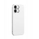 Tempered glass AMAZINGTHING AR Aluminium 2 Lens Glass με πλαίσιο για φακούς κάμερας για iPhone 16 / 16 Plus - λευκό