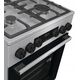 Κουζίνα αερίου με ηλεκτρικό φούρνο Gorenje MEKS5141XM