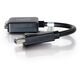 C2G 8in DisplayPort σε DVI-D Adapter - DP σε DVI D Adapter - Μαύρο - M/F - Αντάπτορας βίντεο - DisplayPort (M) σε DVI-D (W) - Μαύρο