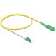 Καλώδιο οπτικών ινών DELOCK LC-APC σε SC-APC Simplex Singlemode OS2 1m