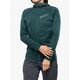 Γυναικεία μπλούζα με κουκούλα Brubeck Thermo Wool by Pustelnik - πράσινο