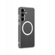 Θήκη σιλικόνης AMAZINGTHING Minimal Mag Case με μαγνητικό δακτύλιο για Samsung Galaxy S25+ - διαφανές