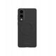 Θήκη σιλικόνης AMAZINGTHING Minimal Air Case με μαγνητικό δακτύλιο για Samsung Galaxy S25 Edge - μαύρο