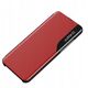 Θήκη Eco Leather View Case για Samsung Galaxy A16 / A16 5G με καπάκι και βάση - κόκκινο