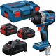 BOSCH ΚΛΕΙΔΙ UD.1/2" GDS 18V-750 C 2xPC8,0Ah 750Nm GCY LB