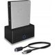 ICY BOX IB-1122-U3-B 1x SATA zu USB 3.2 Gen 1 schwarz