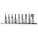 Geko Σετ κλειδιών Torx T10-60 1/4" CRV(10/20)