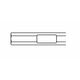 Bosch Dłuto płaskie 400mm chwyt sześciokątny 19mm - 1618630201