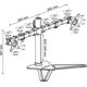 Ergosolid Stojak biurkowy na 2 monitory 10" - 30" (NF22)