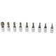 Geko Σετ κλειδιών Torx T10-60 1/4" CRV(10/20)