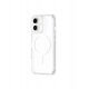 Θήκη σιλικόνης AMAZINGTHING Minimal Mag Case με μαγνητικό δακτύλιο για iPhone 16 - διαφανής