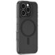 Θήκη σιλικόνης AMAZINGTHING Titan Pro Mag Case με μαγνητικό δακτύλιο για iPhone 16 Pro Max - μαύρο