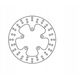 Σταθερός πίσω δίσκος φρένων, 240/89x4mm 5x110mm, διάμετρος οπών στερέωσης 10,5mm, απόσταση 0 ταιριάζει σε: KAWASAKI J300 1100/1100W/1200 (Bandit)/1200 (Inazuma)/1200S (Bandit)/1300R (Hayabusa)/300/60