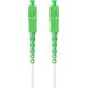 Lanberg PATCHCORD ŚWIATŁOWODOWY SM SC/APC-SC/APC SIMPLEX 3.0MM LSZH G657A2 10M BIAŁY LANBERG