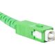 Lanberg PATCHCORD ŚWIATŁOWODOWY SM SC/APC-SC/APC SIMPLEX 3.0MM LSZH G657A2 10M BIAŁY LANBERG