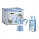 Bialetti - Σετ Moka Express 3tz Μπλε + καφές Perfetto Moka Mandorla 250g