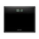 Salter 9207 BK3R Compact Glass Electronic Bathroom Scale - Black 5010777143355