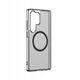 Θήκη σιλικόνης AMAZINGTHING Minimal Mag Case με μαγνητικό δακτύλιο για το Samsung Galaxy S25 Ultra - μαύρο