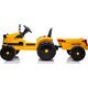 Lean Cars Traktor na Akumulator z Przyczepą CH9959 Żółty